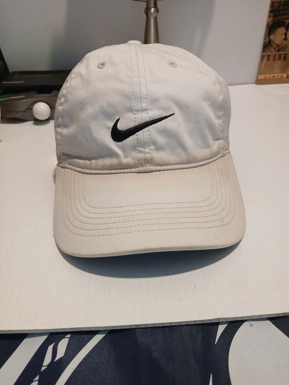 Nike Golf Heritage86 Dri-FIT Hat White Adjustable Strapback